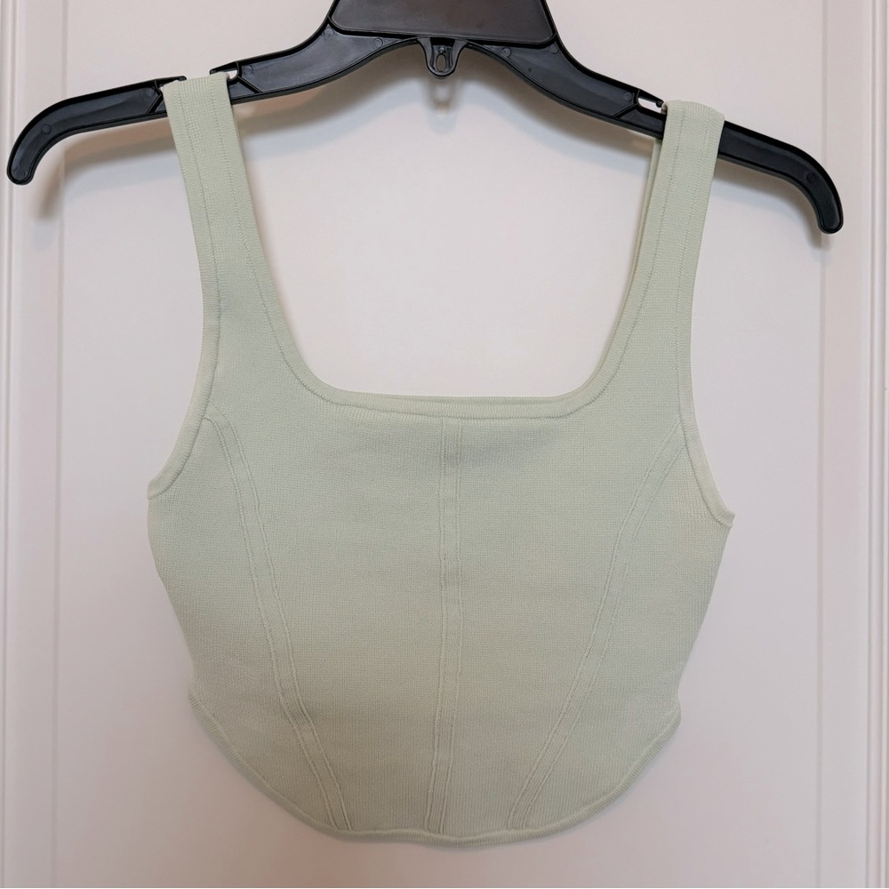 Aritzia Barton Cropped bodycon tank